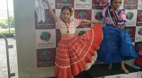 Maia una niña de cinco años con mucho talento que quedó segunda-