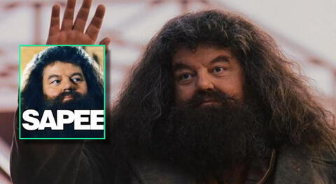 La muerte del actor que interpretó a Hagrid revivió los memes.