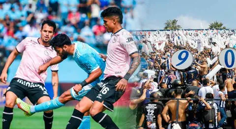 Hinchas de Alianza apoyan al Sport Boys.
