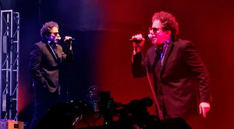 Andrés Calamaro se presentó ayer, 15 de octubre, en el Arena Perú.