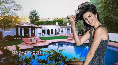 Kendall Jenner: Conoce cómo luce su casa con tina de oro