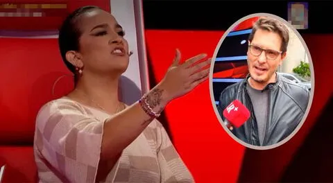 Cristian Rivero trolea a Daniela Darcourt tras blooper y ella se defiende: “Se me traba la lengua” [VIDEO]