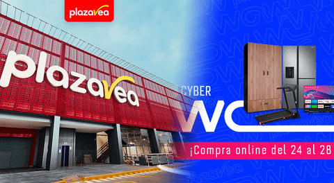 Descubre los mejores descuentos en electrodomésticos para el Cyber WOW 2022 en Plaza Vea.