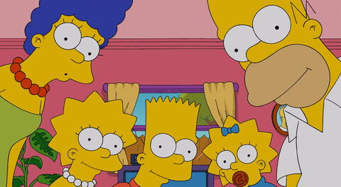 'Los Simpsons' es una serie estadounidense de comedia emitida por Fox.