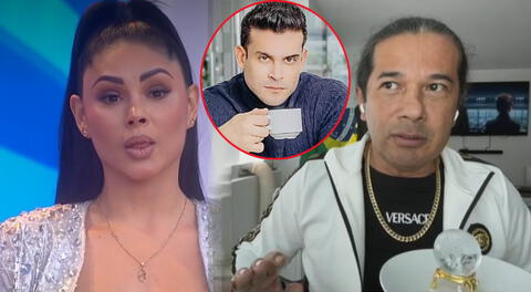 Pamela Franco y su curiosa reacción tras predicción de Reinaldo Dos Santos sobre Christian Domínguez