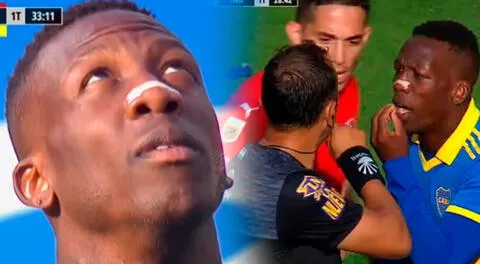 Luis Advíncula causó tristeza en Boca Juniors: cometió penal y miró al cielo pidiéndole explicaciones a Dios