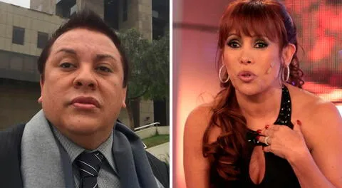 Richard Swing denunció a Magaly Medina.