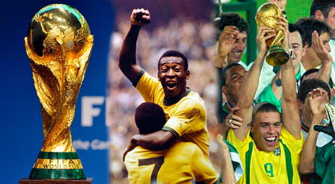 Brasil es el equipo con más copas mundiales, 5 en total.