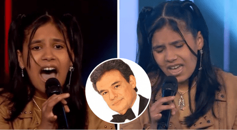 La Voz Kids: Niña impacta con tremenda voz al cantar tema de José José y todos voltean