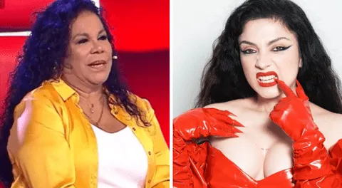 Eva Ayllón revela en La Voz Kids que habla con Mon Laferte: "Tengo conversaciones con ella"