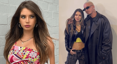 Flavia Laos posó espectacular al lado de J Balvin