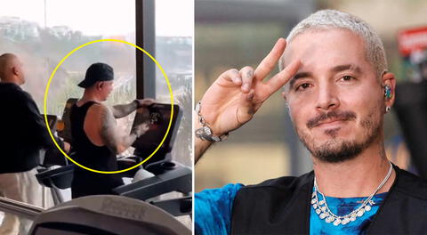 J Balvin demostró su humildad tras entrenar en conocido gimnasio y posar junto a sus fans