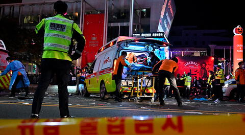 Tragedia en Halloween: Al menos 59 murieron y 150 heridos por estampida en Corea del Sur