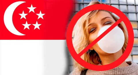 Conoce por qué está prohibido masticar chicles en Singapur.
