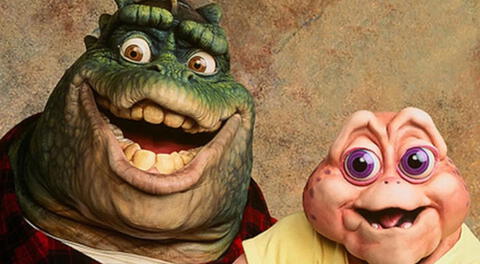 La serie infantil Dinosaurios tuvo cuatro temporadas al aire.