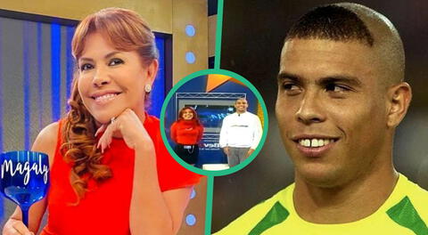 Magaly Medina y la vez que le hizo una propuesta a Ronaldo Nazario: ¿Saló al fenómeno brasileño?