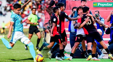 Melgar venció 2-0 a Cristal con doblete de Luis Iberico en la UNSA de Arequipa