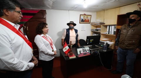 Presidenta del Poder Judicial Elvia Barrios inspeccionó juzgados de casos de violencia en Moquegua