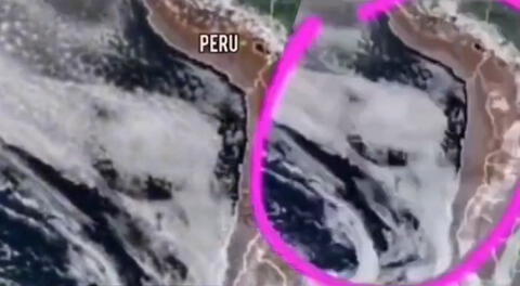 Anomalía de grandes proporciones fue registrada en las costas del Perú.