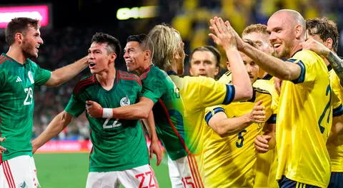 México vs. Suecia se enfrentan por amistoso internacional previo al Mundial.