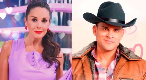 Rebeca Escribens le echa flores a Christian Dominguez por guapo: "Tienes pinta de galán de Pasión de Gavilanes" [VIDEO]