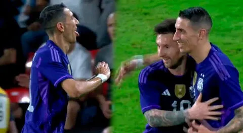 ¡Un doblete de lujo! Di María sella el 3-0 de la selección de Argentina ante Emiratos Árabes [VIDEO]