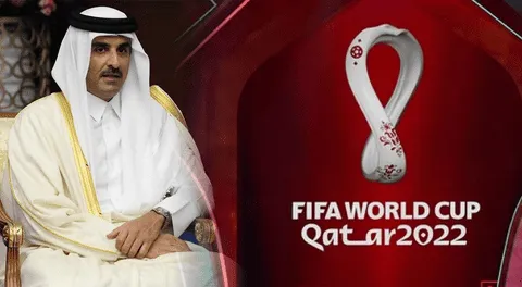 Emir de Qatar en la Copa del Mundo 2022