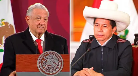 AMLO no dudó en asegurar que la derecha peruana está haciendo maniobras para derrocar a Pedro Castillo.
