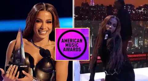 Anitta 'la rompió' al cantar y bailar 'Envolver' en los American Music Award 2022
