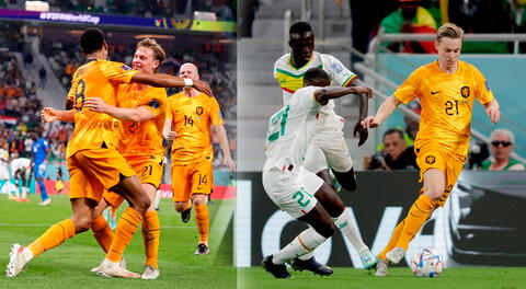 Países Bajos venció a Senegal 2-0 por el Grupo A del Mundial Qatar 2022