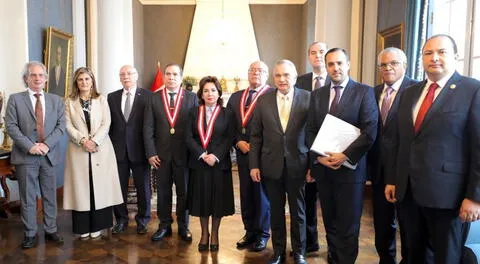 La presidenta del Poder Judicial Elvia Barrios se reunió con el Grupo de Alto Nivel de la OEA