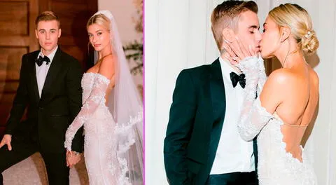 Descubre en esta nota más sobre los vestidos que usó Hailey Bieber en su boda con Justin Bieber.