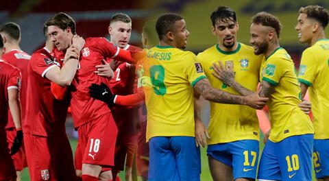Brasil vs. Serbia: ambos equipos se enfrentarán en el Estadio Lusail.