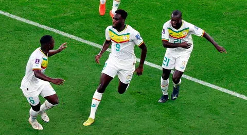 ¡Con todo! Bamba Dieng anota el tercer gol para Senegal y deja sin chances a Qatar en su propia cancha