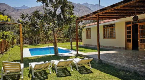 Peruanos prefieren casas de campo en verano.