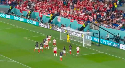 ¡De cabeza! Christensen baja los humos a Francia y anota el gol del empate para Dinamarca en Qatar 2022
