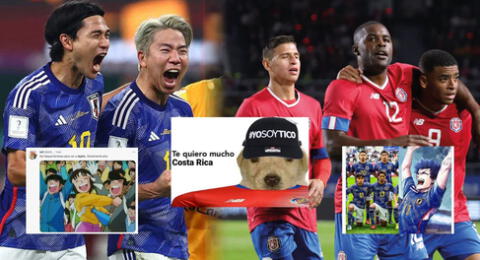 Los memes no se hicieron esperar tras el duelo entre Japón vs. Costa Rica en el Mundial Qatar 2022.