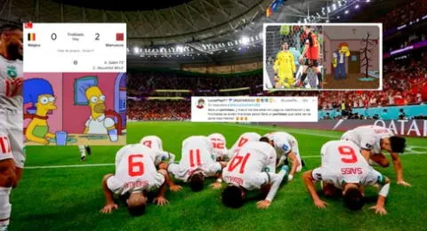 Usuarios en Twitter reaccionan al partido entre Marruecos vs. Bélgica por el Mundial Qatar 2022.