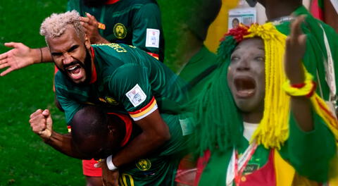 Camerún golpea a Serbia y pone el 3-3 en un partidazo: Choupo-Moting hace estallar a la hinchada