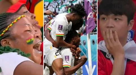 Ghana se tumba a Corea del Sur: 2-0 por obra de Kudus y los surcoreanos no lo pueden creer