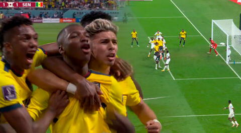 Ecuador sigue en el Mundial: empata 1-1 a Senegal con gol de Caicedo y se queda en Qatar 2022