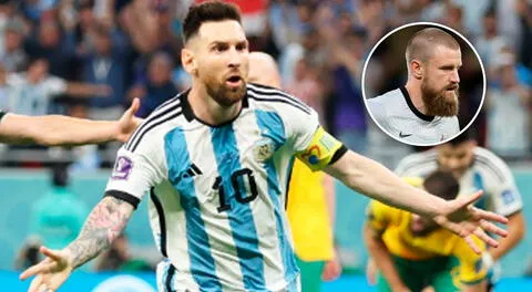 Lionel Messi destraba el marcador y pone a Argentina en cuartos de final.