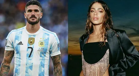 Tini Stoessel y Rodrigo de Paul se comenzaron a seguir en redes sociales en octubre de 2021