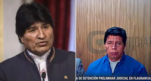 El expresidente de Bolivia, Evo Morales, se mostró preocupado por la vida de Pedro Castillo.