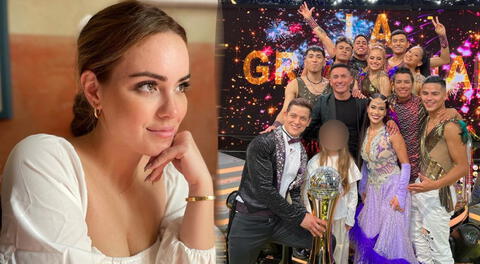 Mariana Vértiz celebra victoria Gino Pesaressi en 'El Gran Show'