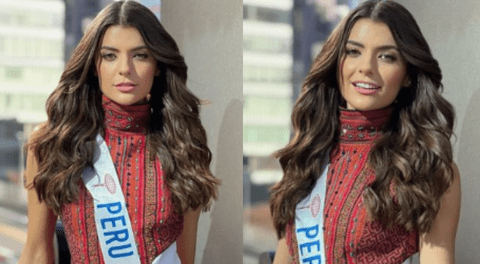 Tatiana Calmell impresiona con tejidos amazónicos en el Miss Internacional 2022 en Japón.