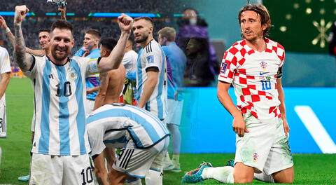Argentina y Croacia miden fuerzas por el Mundial Qatar 2022.