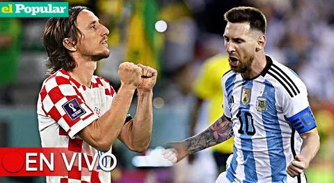 Esto fueron todas las incidencias del partidazo de Argentina vs. Croacia por la semifinal del Mundial Qatar 2022.