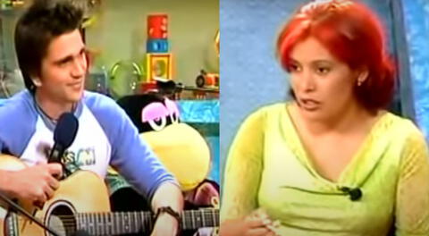 Magaly Medina entrevistó a Juanes en el año 2001 aproximadamente.