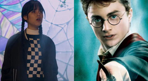 ¿Merlina y Harry Potter tienen alguna similitud?